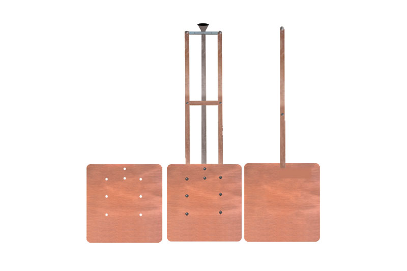 Copper Bonded Plate Earthing Plate
